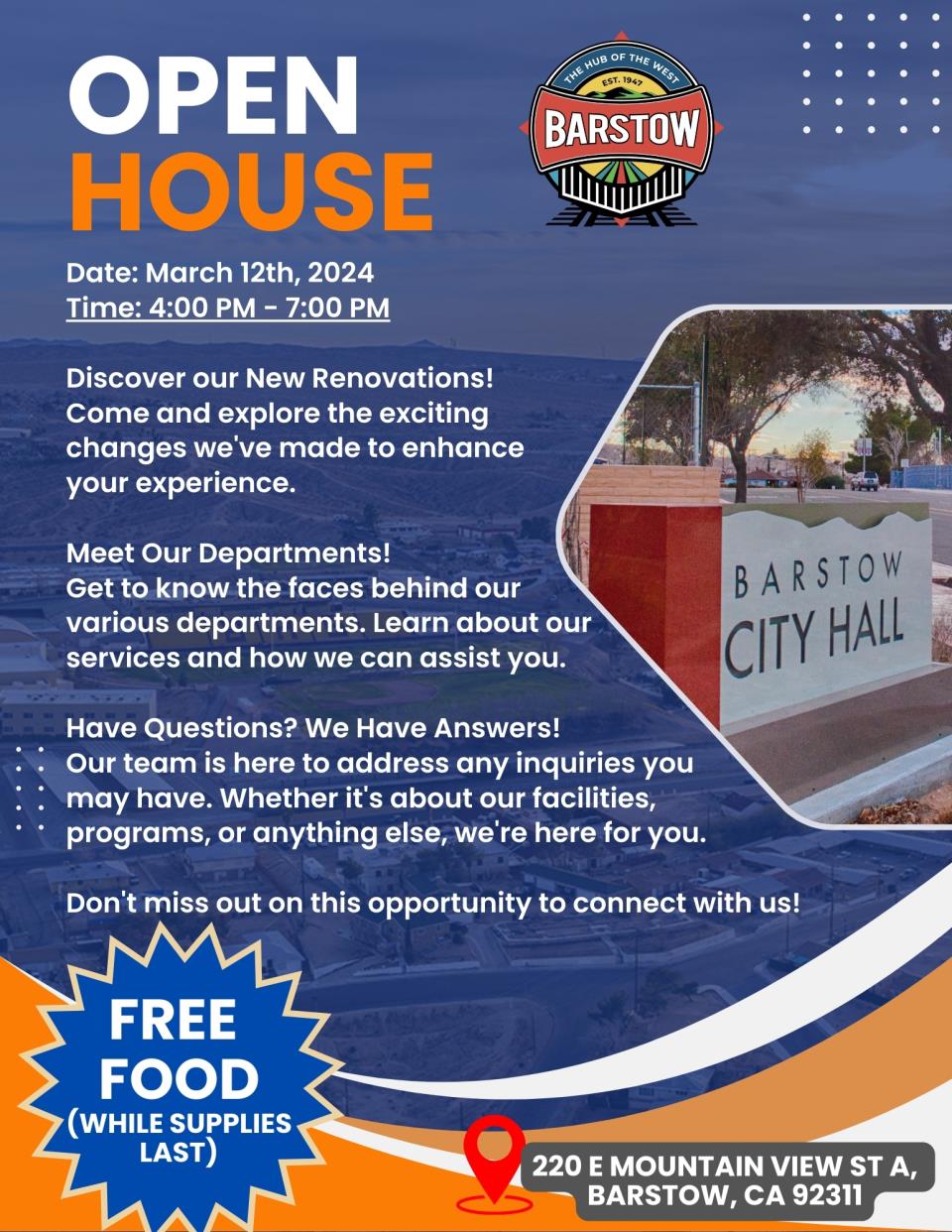 Open house flyer 3