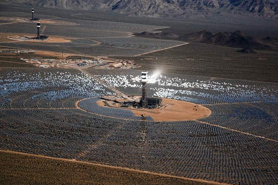 Ivanpahs Solar Farm