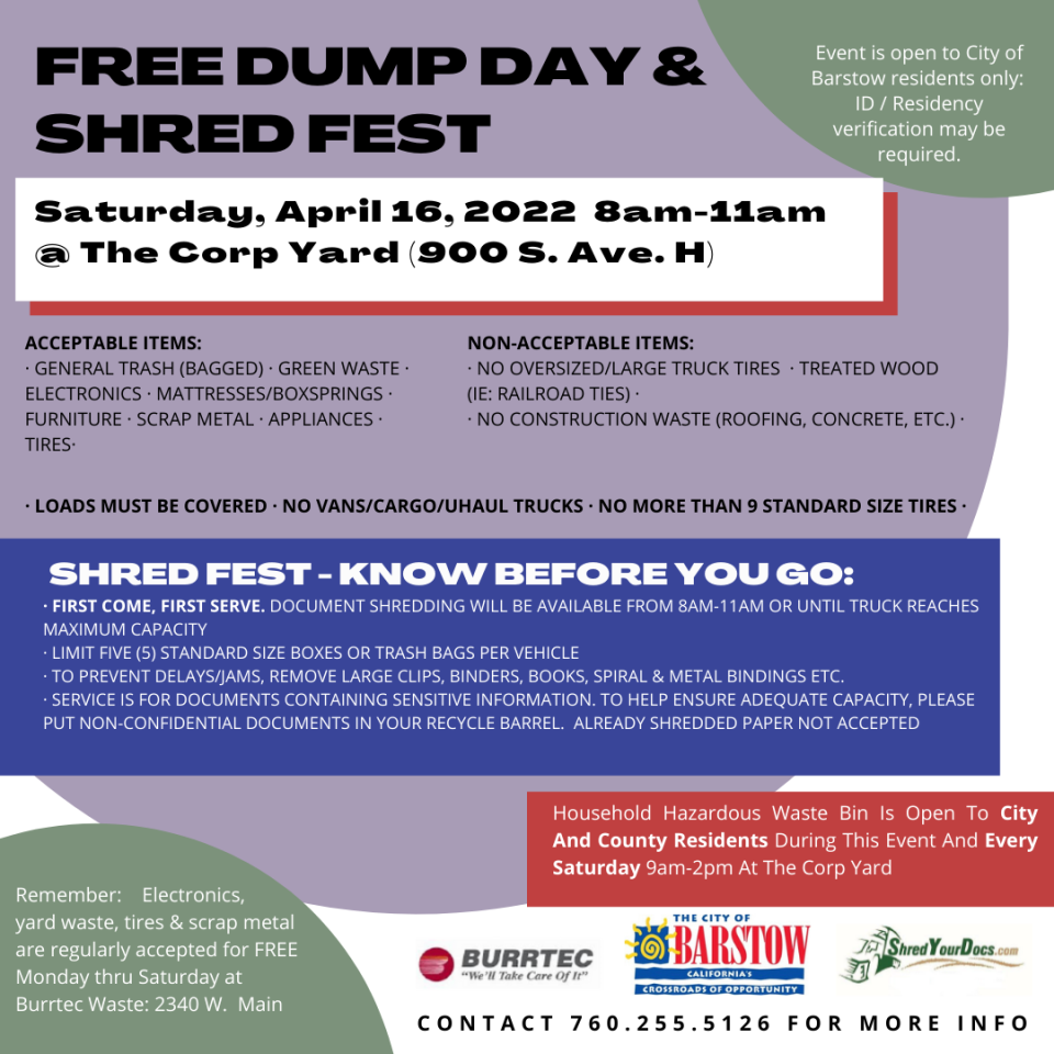 April 2022 Free Dump Day Shred Fest (1)