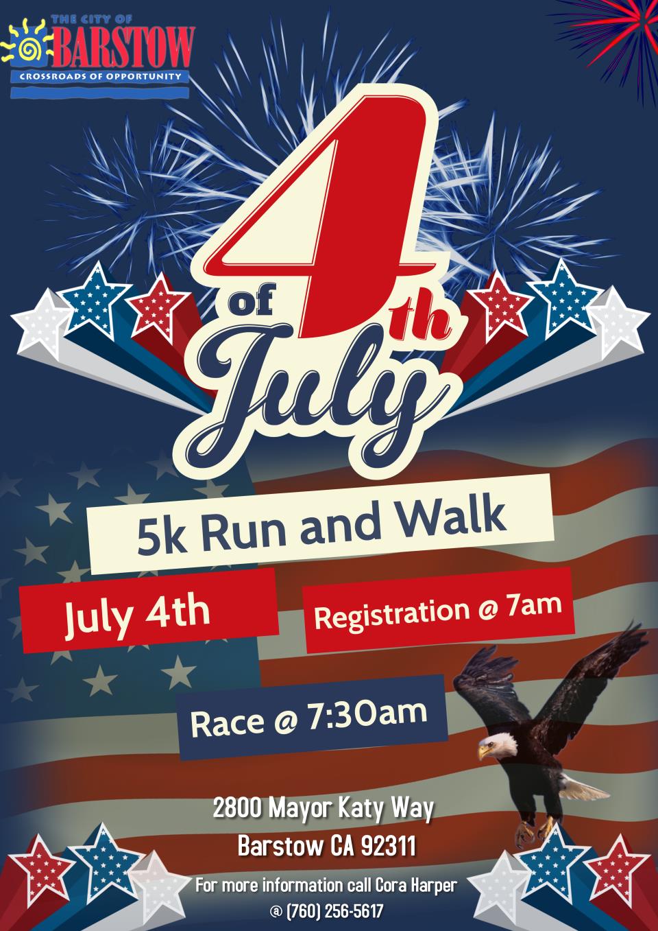 5k Run flyer 2022