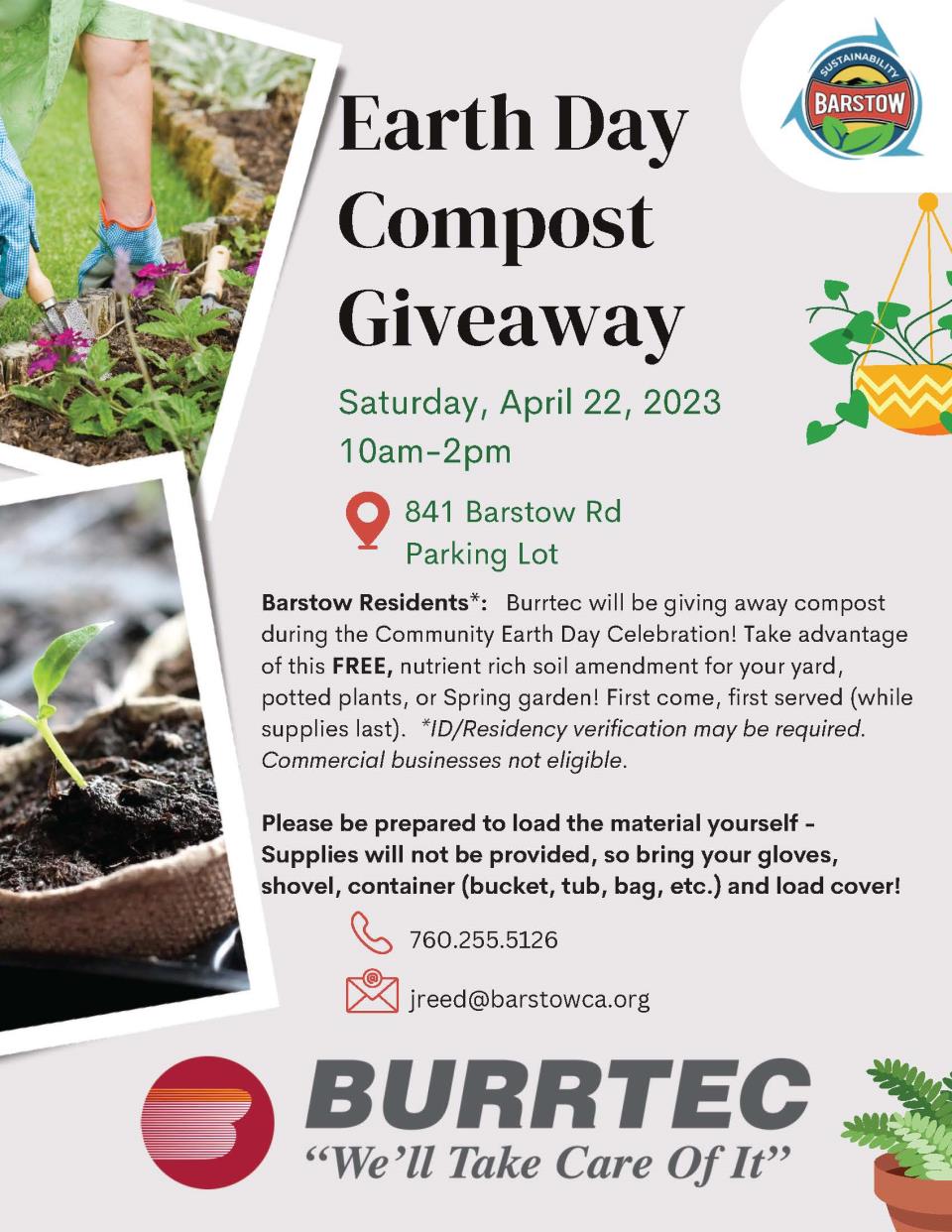 Earth Day Compost Giveaway 2023